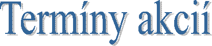 Termny akci
